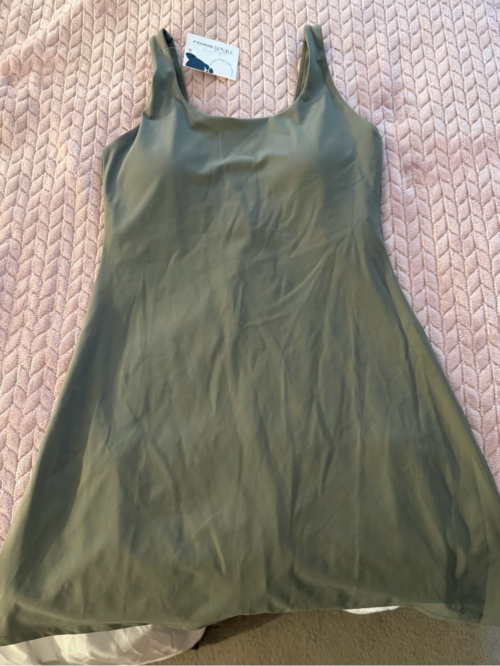 Femme Royale Activewear Dress | Sage Green
